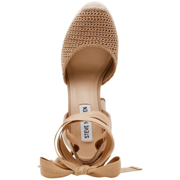 Steve Madden Women's Luvly Platform Lace-up Espadrille Pumps - Picture 2 of 3